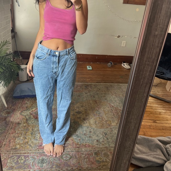 Pacsun High Rise Straight Jeans - Picture 1 of 3